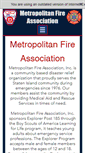 Mobile Screenshot of metro-fire.org